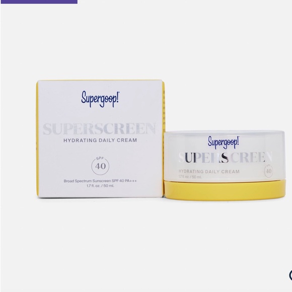 Supergoop! Other - Supergoop! Superscreen Hydrating Daily Cream NEW IN BOX!! This stuff is amazing!